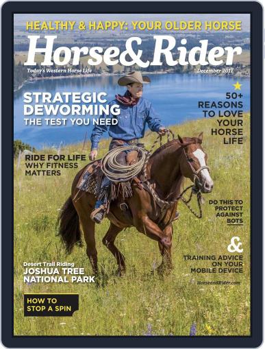 Horse & Rider December 1st, 2017 Digital Back Issue Cover