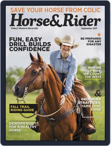 Horse & Rider September 1st, 2017 Digital Back Issue Cover