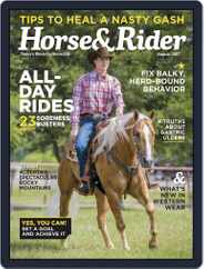 Horse & Rider (Digital) Subscription                    August 1st, 2017 Issue