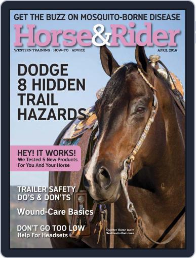 Horse & Rider March 15th, 2016 Digital Back Issue Cover