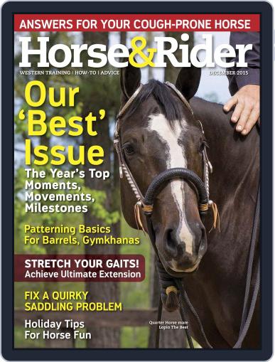 Horse & Rider November 25th, 2015 Digital Back Issue Cover