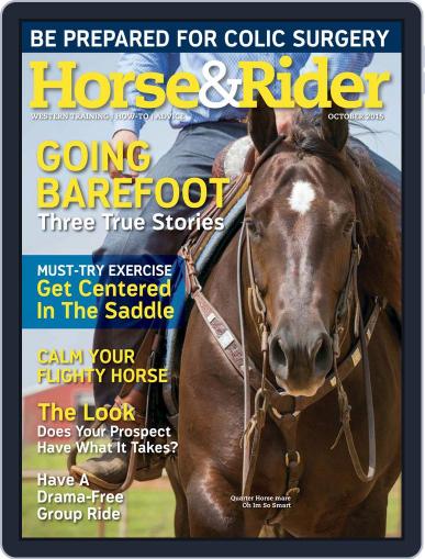 Horse & Rider September 21st, 2015 Digital Back Issue Cover