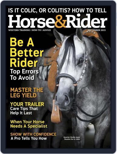 Horse & Rider August 18th, 2015 Digital Back Issue Cover