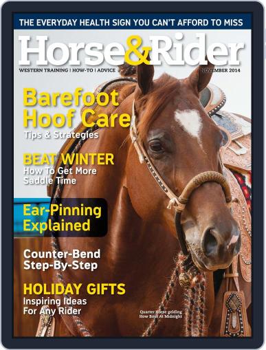 Horse & Rider October 28th, 2014 Digital Back Issue Cover