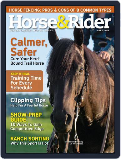 Horse & Rider March 25th, 2014 Digital Back Issue Cover