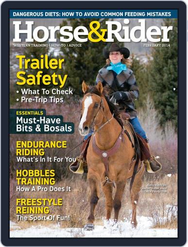 Horse & Rider February 18th, 2014 Digital Back Issue Cover