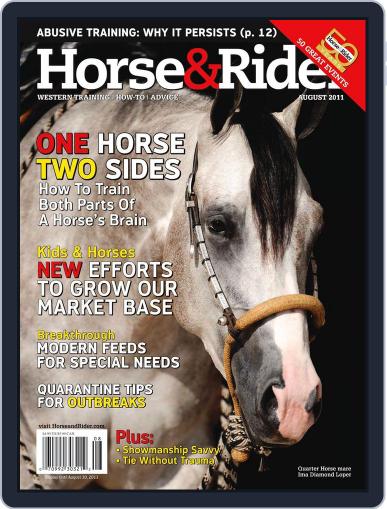Horse & Rider July 26th, 2011 Digital Back Issue Cover