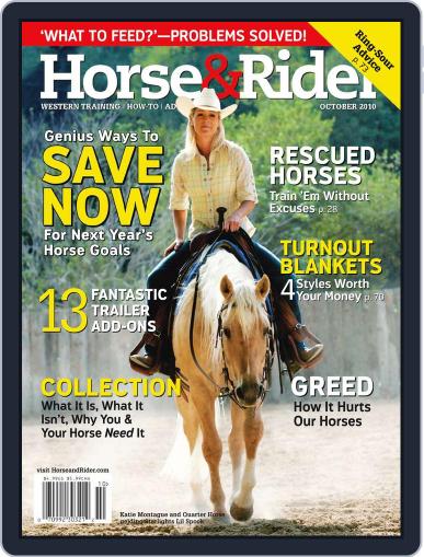 Horse & Rider October 4th, 2010 Digital Back Issue Cover