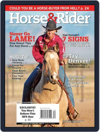 Horse & Rider November 24th, 2009 Digital Back Issue Cover