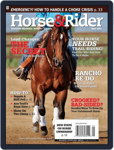 Horse & Rider April 28th, 2009 Digital Back Issue Cover