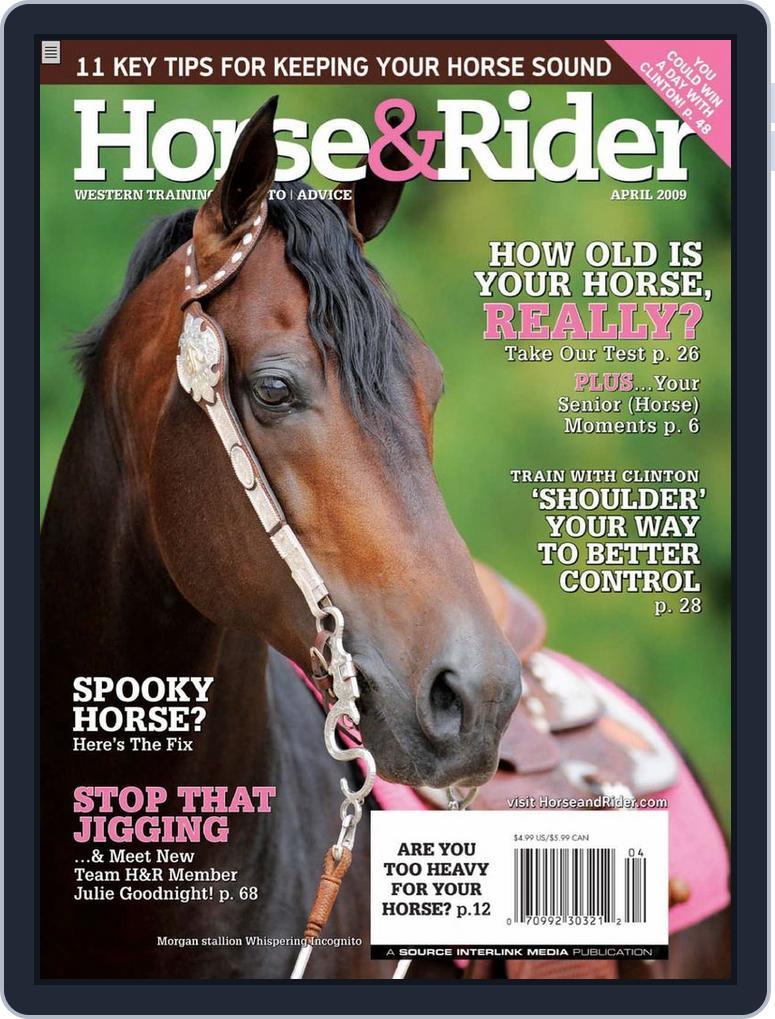 Horse & Rider (Digital) Subscription                    March 24th, 2009 Issue