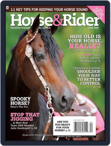 Horse & Rider March 24th, 2009 Digital Back Issue Cover
