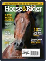 Horse & Rider (Digital) Subscription                    October 28th, 2008 Issue