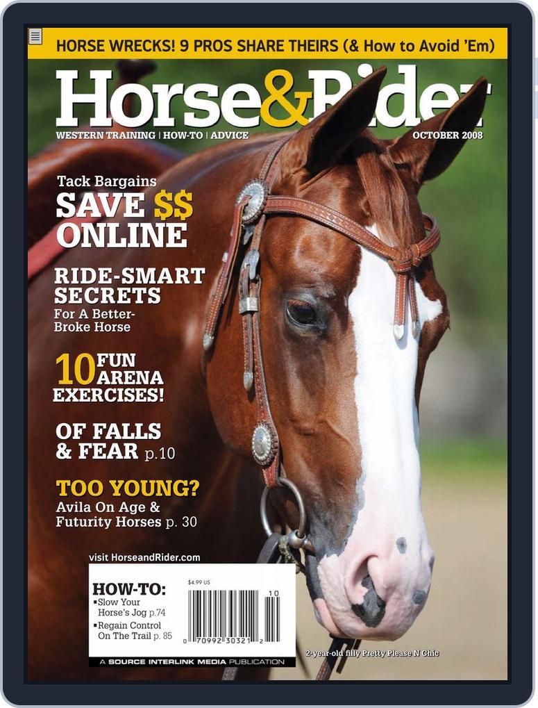 Horse & Rider (Digital) Subscription                    October 3rd, 2008 Issue