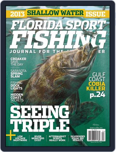 Florida Sport Fishing February 19th, 2013 Digital Back Issue Cover
