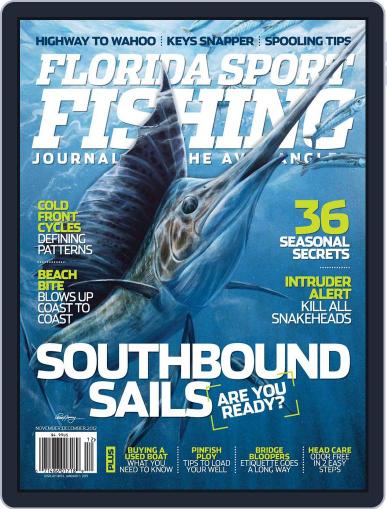 Florida Sport Fishing October 29th, 2012 Digital Back Issue Cover