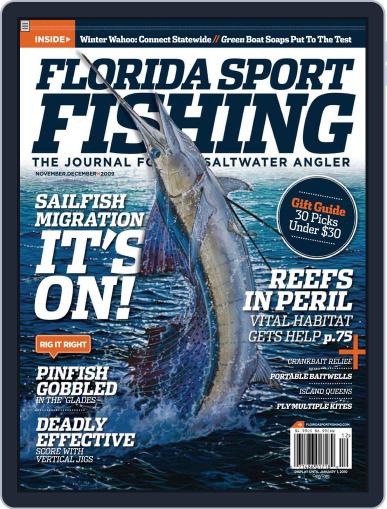 Florida Sport Fishing November 1st, 2009 Digital Back Issue Cover