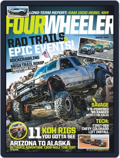 Four Wheeler August 1st, 2020 Digital Back Issue Cover
