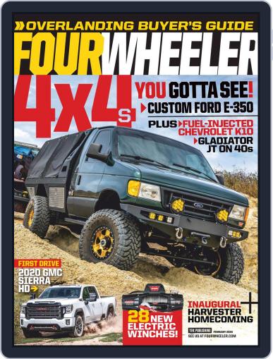 Four Wheeler February 1st, 2020 Digital Back Issue Cover