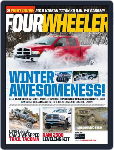Four Wheeler January 1st, 2017 Digital Back Issue Cover