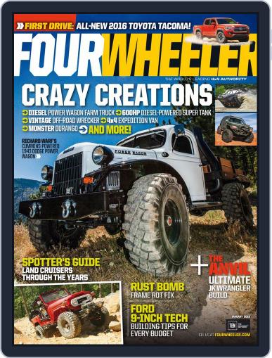 Four Wheeler January 1st, 2016 Digital Back Issue Cover