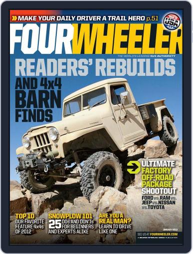 Four Wheeler November 13th, 2012 Digital Back Issue Cover