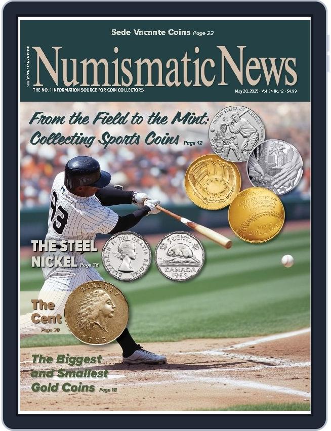 Numismatic News (Digital) Subscription                    May 20th, 2025 Issue