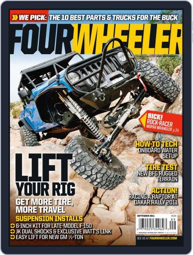 Four Wheeler July 20th, 2011 Digital Back Issue Cover
