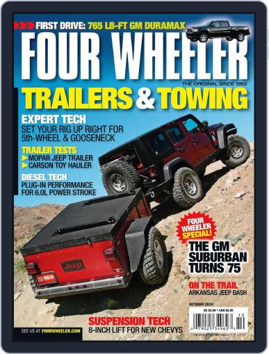 Four Wheeler August 17th, 2010 Digital Back Issue Cover