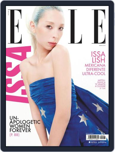 Elle México March 1st, 2019 Digital Back Issue Cover