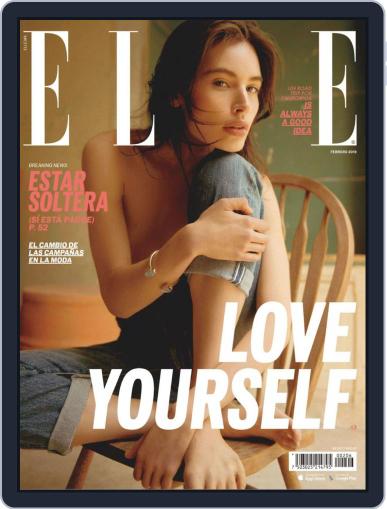 Elle México February 1st, 2019 Digital Back Issue Cover