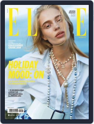 Elle México December 1st, 2018 Digital Back Issue Cover