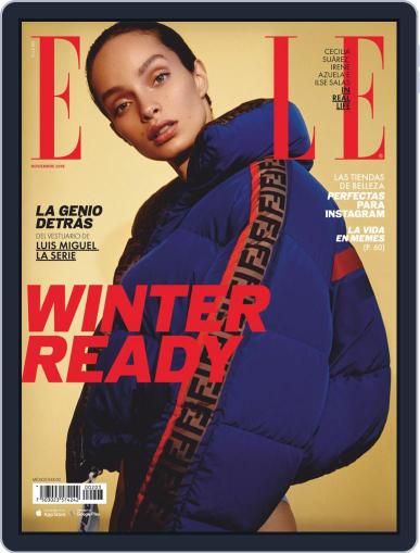 Elle México November 1st, 2018 Digital Back Issue Cover