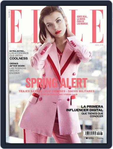 Elle México April 1st, 2018 Digital Back Issue Cover