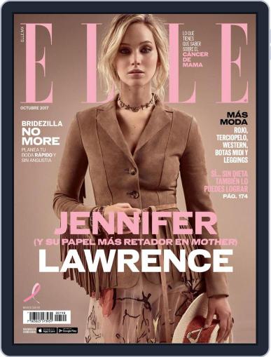 Elle México October 1st, 2017 Digital Back Issue Cover