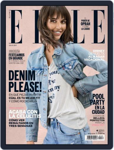 Elle México July 1st, 2017 Digital Back Issue Cover
