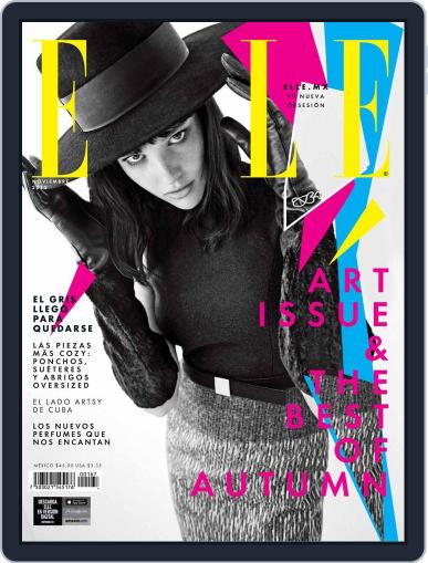 Elle México October 31st, 2015 Digital Back Issue Cover