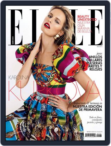Elle México April 30th, 2013 Digital Back Issue Cover