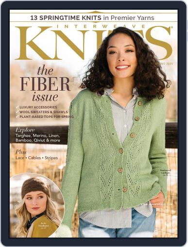 Interweave Knits March 1st, 2020 Digital Back Issue Cover
