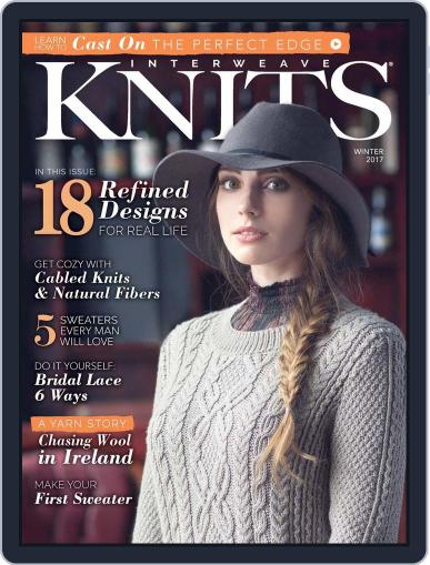 Interweave Knits January 1st, 2017 Digital Back Issue Cover