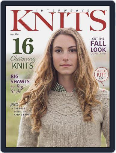 Interweave Knits August 5th, 2015 Digital Back Issue Cover