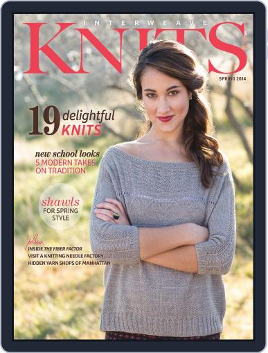 Interweave Knits February 5th, 2014 Digital Back Issue Cover
