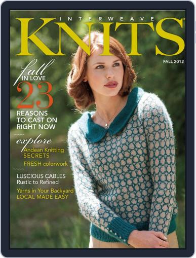 Interweave Knits July 25th, 2012 Digital Back Issue Cover