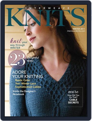 Interweave Knits November 18th, 2011 Digital Back Issue Cover
