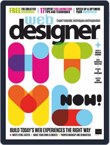 Web Designer October 1st, 2019 Digital Back Issue Cover