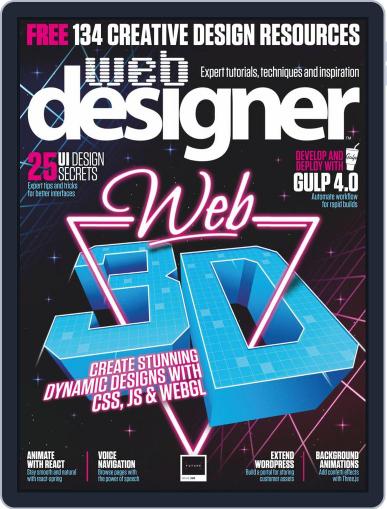 Web Designer August 25th, 2019 Digital Back Issue Cover