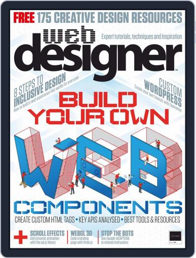Web Designer August 15th, 2019 Digital Back Issue Cover