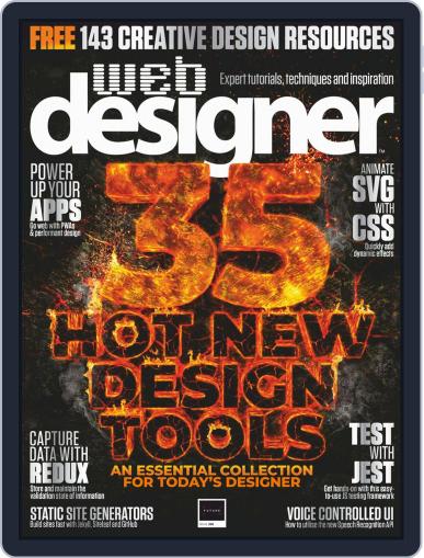 Web Designer August 1st, 2019 Digital Back Issue Cover