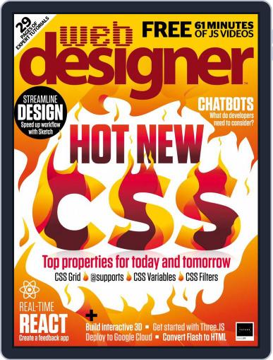 Web Designer November 1st, 2018 Digital Back Issue Cover