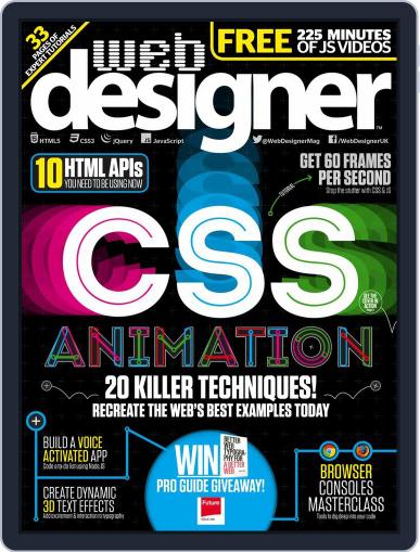 Web Designer February 1st, 2018 Digital Back Issue Cover